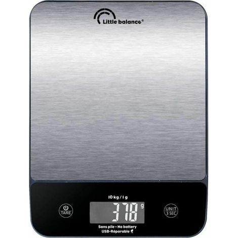 bilancia da cucina Little Balance 10 kg Argentato 23,8 x 17,3 cm