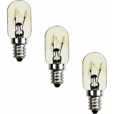 Ampoule frigo E14 15W – Luminosité 150lm 2700K – Compatible réfrigérateurs et congélateurs – Lot de 3 ampoules (1/5)