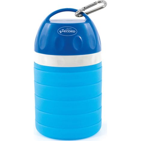 Dispenser di acqua e cibo allungabile modello Drop da 600 ml per cani e gatti