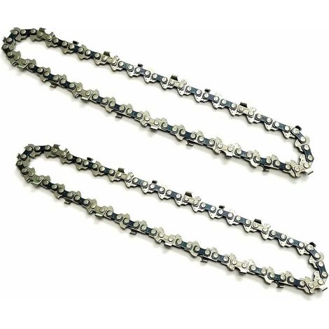 6 inch Chainsaw Chains for Rechargeable Mini Hand Chainsaw, Chain Pitch 1/4, Chain Gauge 0.043/1.1mm, Guide Links 37DL, Useful Cutting Length 15cm (1/5)