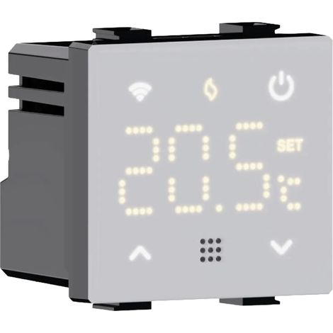 gloca Cronotermostato Da Incasso 230V Display Touch Compatibile Living (1/4)