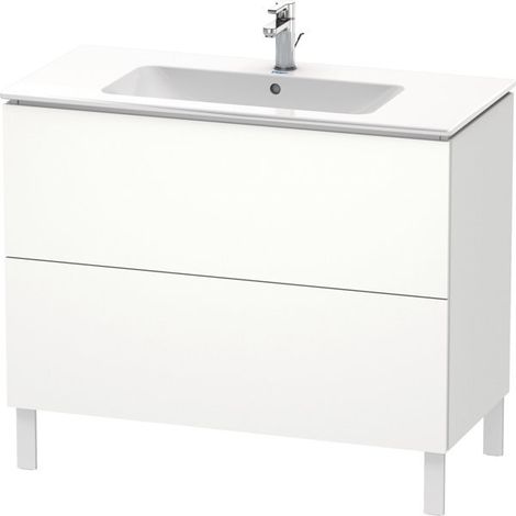 Duravit L-Cube mueble bajo lavabo, vertical, 2 extraíbles, (1/5)