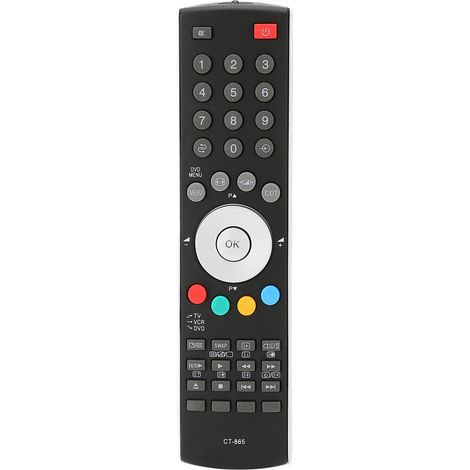 CT-86 Universalfernbedienung für Toshiba-Fernseher, kompatibel mit den Modellen 75001967, 26WL65G, 32A2900P, 14VL44, 15VL34, 20VL44. (1/5)