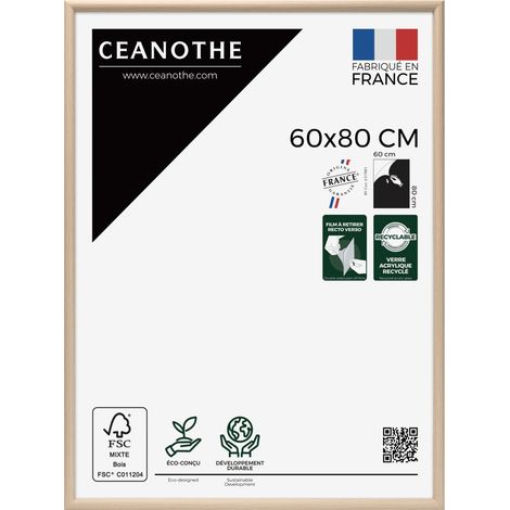 Cadre photo Essentiel exposition brut 60x80 cm