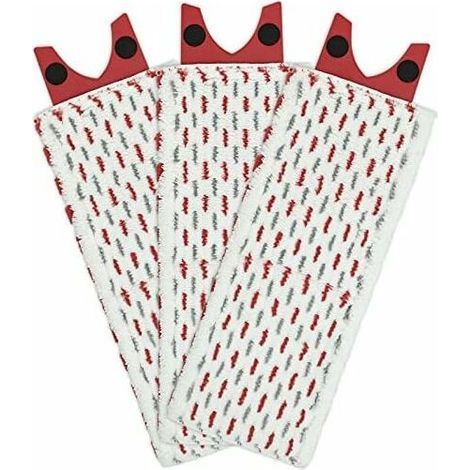 Mop pad for Vileda Ultramax 2-in-1 spray mop head, microfiber replacement pads, refillable vacuum cleaner head for household use, Vileda Ultramat XL mop head (3 pieces)
