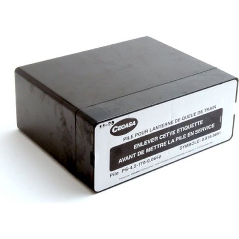 Pile depolarisation air alcaline 4.5V 180Ah (PS4.5-170)