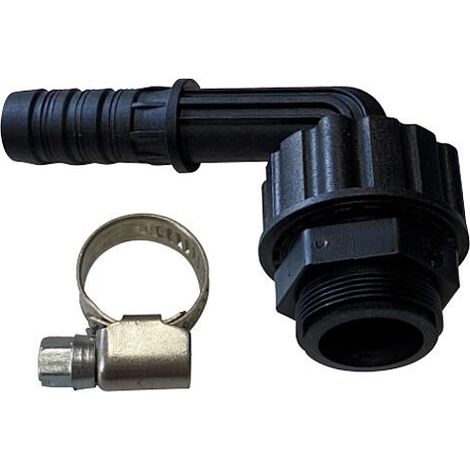 Adaptateur de prise pour robinets d’eau M22 x DN20(3/4"), avec un collier de serrage