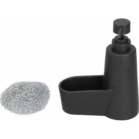 pair Distributeur de Savon, Pompe à Savon à Main Liquide Vaisselle avec Bille en Acier pour évier de Salle de Bain et de Cuisine(Le Noir)-Fei Yu (1/3)