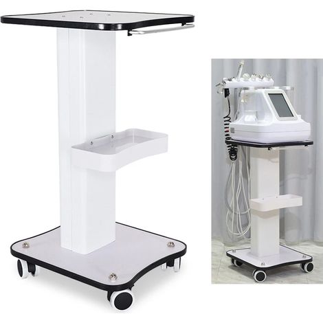 Senderpick – Chariot d'atelier cosmétique 360° – Capacité 40 kg – Dimensions 34 x 38 x 69 cm – Plaque antidérapante et poignée design (1/5)