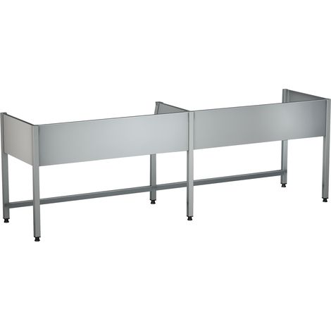KWC AR Untergestell, MAXIMA, Edelstahl,  2580x850x650 mm