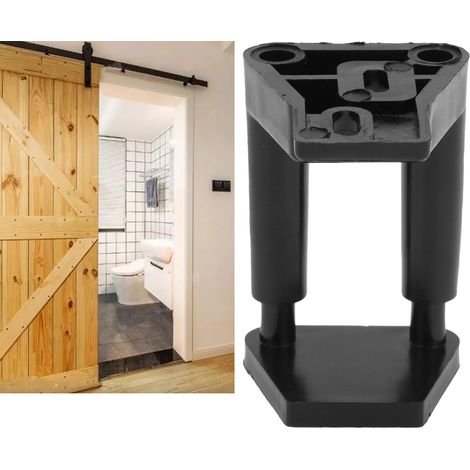 Modulares Kunststoff-Schiebetürführungsset, Scheunentor-Bodenführung, Schiebetürrollenführung, Beschläge für Türen (1/5)
