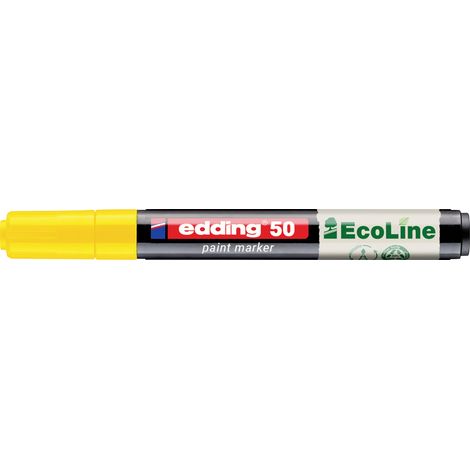 Edding 50 EcoLine 4-50-005 Marqueur peinture jaune 2 mm, 3 mm (1/5)