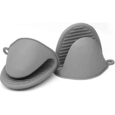 Protège-Doigts en Silicone pour Four, Mini Gant Anti-dérapant et Résistant à la Chaleur, pour Cuisine, Pâtisserie, Barbecue, Ustensiles de Cuisine Pratiques et Lavables (1/5)