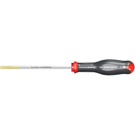 Destornillador Protwist para tornillos ranurados - hoja avellanada - 5,5x125 - FACOM - AT5,5x125