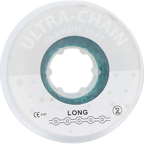 Chaîne élastique orthodontique portable, accessoire de puissance pour traitement dentaire, couleur verte. (1/5)