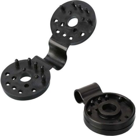 Œillets De Fixation - Plastique Haute Résistance - Pour Brise-Vue Filets Balcon Jardin - Lot De 10 (1/4)