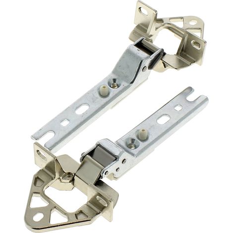 Neff – Kit de charnières pour réfrigérateur – Lot de 2 – Longueur 153 mm – Largeur 59 mm – Compatible avec 1857 appareils