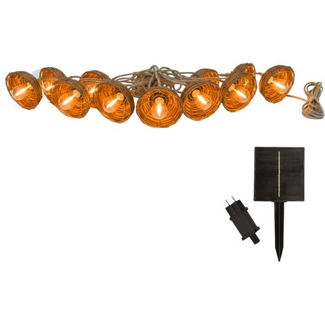Hybrid Solar Lichterkette COTTAGE 8m