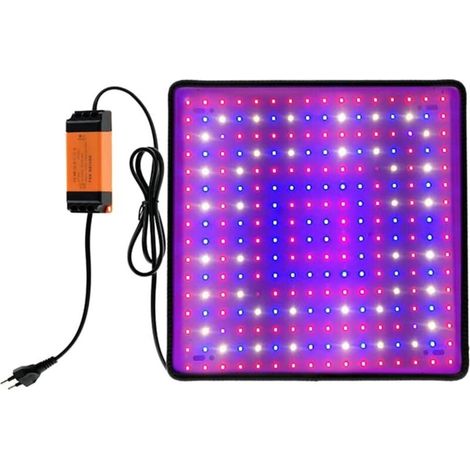 Lampe LED Horticole Croissance Floraison Spectre Complet Lampe Croissance Plante Interieur avec 256 LEDs et Crochet LED Horticole de Croissance[Classe énergétique A] (1/5)