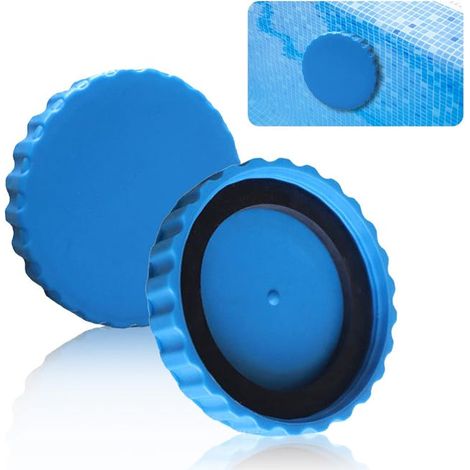 Set di 2 tappi invernali per piscina, kit di chiusura invernale per piscine Intex, accessori per tappi piscina con guarnizioni abbinate, tappo (1/5)