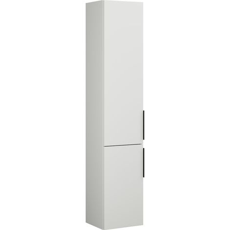 burgbad Eqio Armoire haute 2 portes, 1 tiroir intérieur,