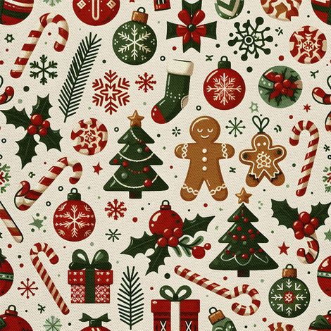 Tela decorativa para exteriores Oxford - Motivo navideño DX1882 (1/5)