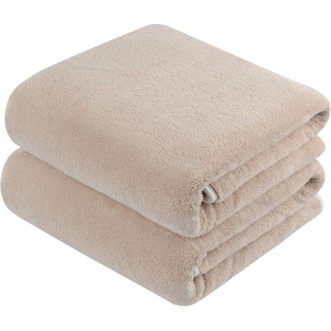 KinHwa Mikrofaser Badetuch groß XXL 76x152cm 2er Pack Schnelltrocknend (1/5)