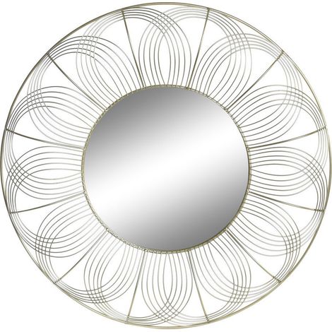 Espejo Metal 60X4X60 Dorado ES196457 (1/3)