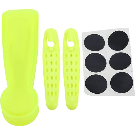 1 Kit outils réparation vélo, démonte-pneu métal, levier plastique, accessoire cyclisme transport (1/5)