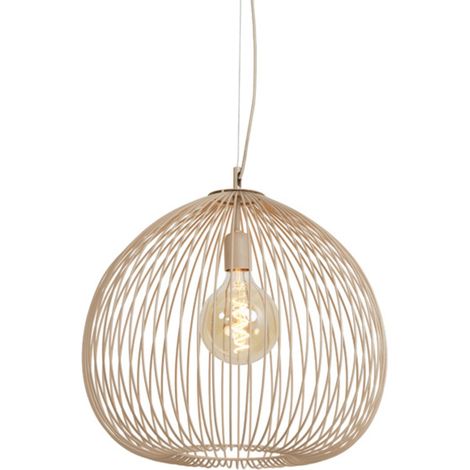 Light & Living - suspension - Rilana - beige - métal - Ø 45cm - (1/5)