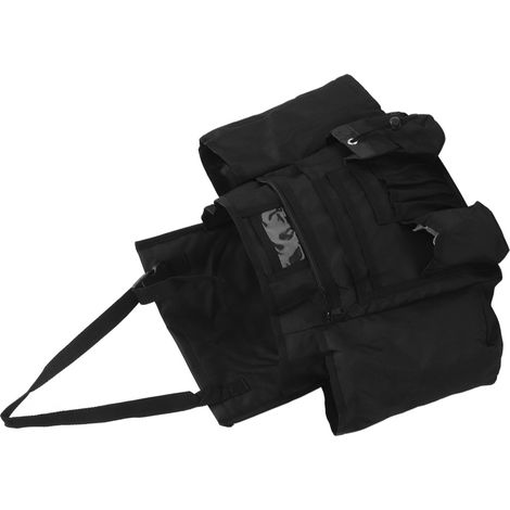Ce sac organisateur pour siège arrière de voiture est fabriqué en tissu Oxford et comporte de multiples poches pour ranger bouteilles d'eau, ordinateurs portables, tablettes et autres objets, ce qui l (1/5)