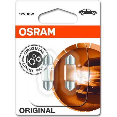 Bombillas Ams-osram Standard C10W de 10W, 2 unidades. (1/3)