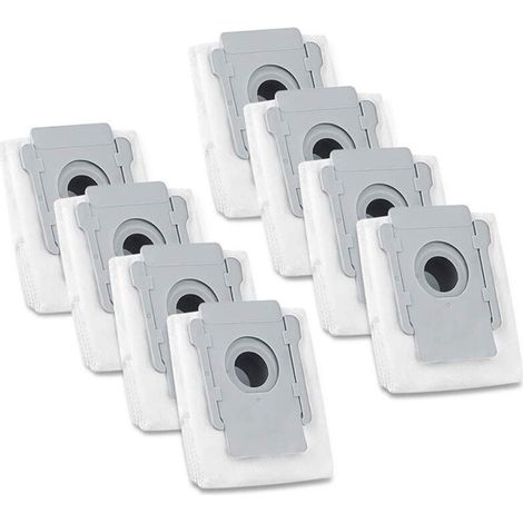 Lntyq Sac à poussière de rechange pour aspirateur iRobot Roomba i7 i7+ i6+ i8 i3+/Plus E5 E6 E7 (8) (1/5)