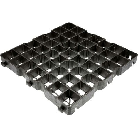 Dalle plastique en géocellules 40 mm – Résistante aux températures de -30°C à 70°C – Pose clipsable – Pour terrasses et balcons – (1/4)