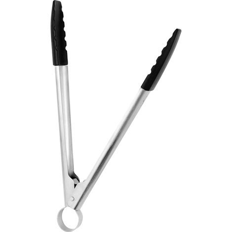 Pinzas para sartenes antiadherentes Lurch Tango, acero inoxidable/silicona, 24 cm (1/4)