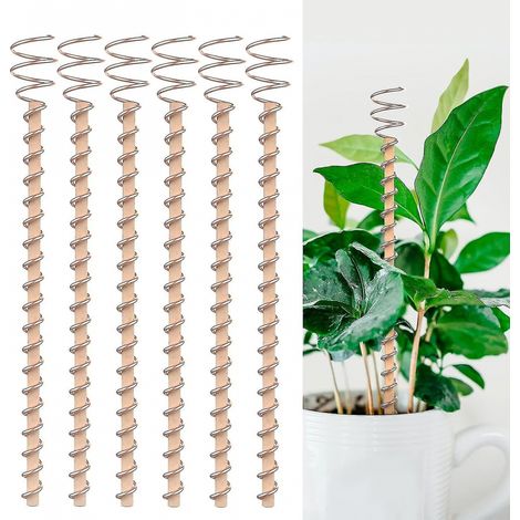 Lot de 6 bâtonnets d'électroculture, antennes en cuivre pour la culture de plantes et légumes de jardin. (1/5)