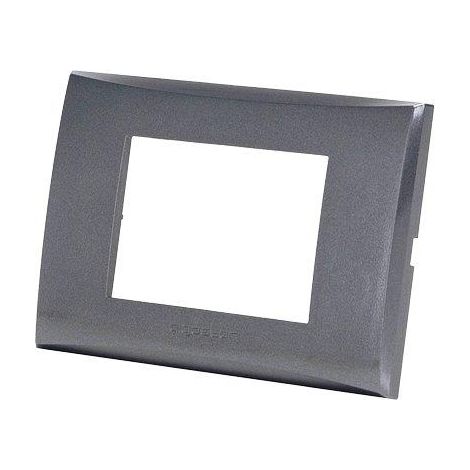 PLACCA COPRIFRUTTI AVP - GRIGIO SCURO POSTI 3 MM 120X85- 8 pezzi