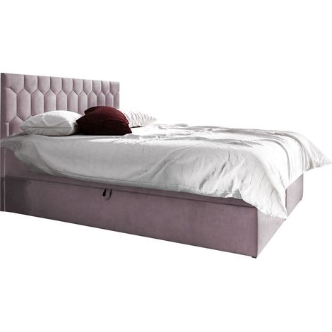 Cama continental Pons III, Fresh 9, Doble, Continental, 160x200, Tapiz, Somieres, 160x208x103cm (1/5)