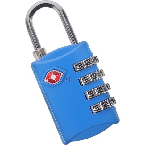 de voyage TSA bleu avec serrure à combinaison numérique (1/5)