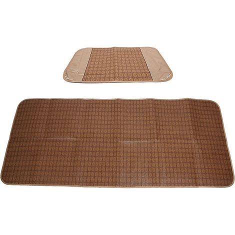 Tapis de sieste pliable en polyester, coussin rafraîchissant d'été pour lit, matelas frais pour maison, école et dortoir (1/5)