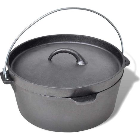 vidaXL Olla holandés incluye accesorios, 4,2 L (1/2)