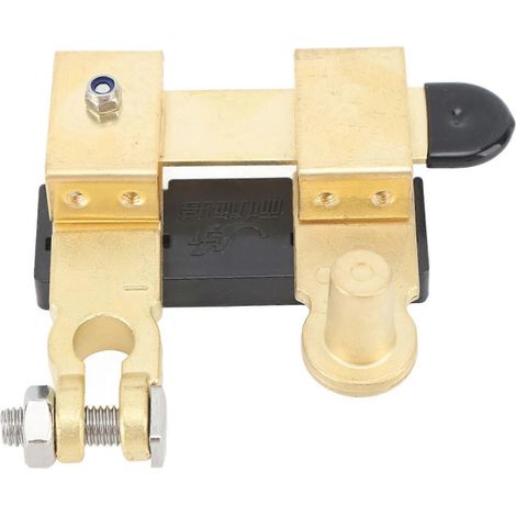 Batterietrennschalter 12V 24V Messing Hochleistungsmesserklinge Minuspol-Batterieabschaltschalter für