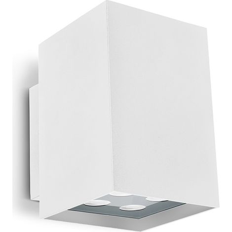 LEDS C4 Afrodita Power LED Outdoor LED Up Down Light Blanc IP55 17.4W 4000K