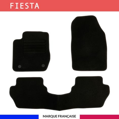 Tapis de voiture - Sur Mesure pour FIESTA (2012 - 2016) - 3 pièces - Tapis de sol antidérapant pour automobile (1/4)