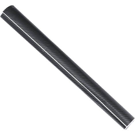 Autocollants de voiture imperméables, film adhésif 3D en fibre de carbone à faire soi-même, rouleau pour la décoration de votre voiture ou véhicule (noir)-Black (1/3)