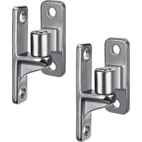 Cerniera per porta in acciaio inox, lunga 9,9 cm, con foro da 1,6 cm, per montaggio a parete, adatta per cancelli agricoli. (1/5)