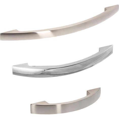 Maniglia per mobili in stile moderno linea Design 30 - 160 Cromo Lucido