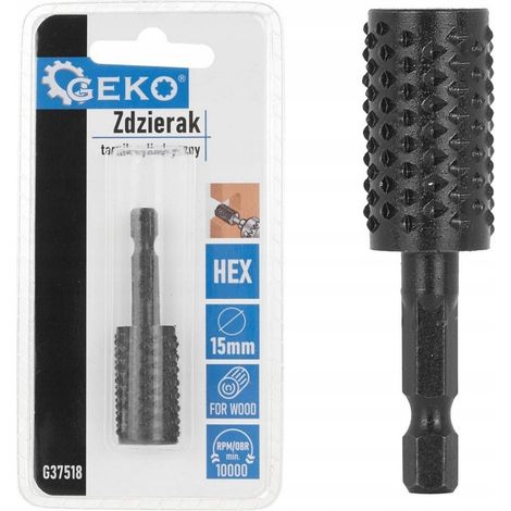 Zylindrische Holzraspel 15 mm HEX (50/250) (1/3)