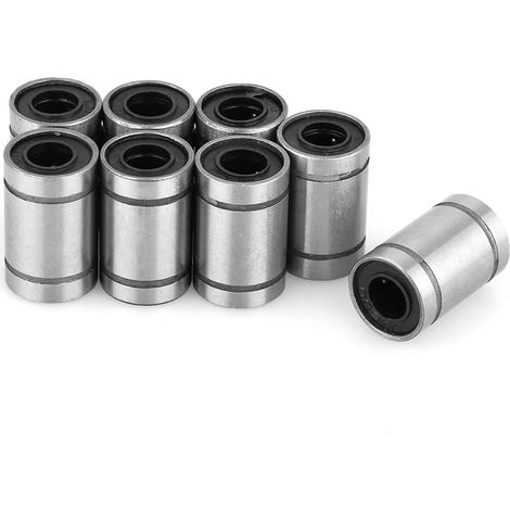 bagues de roulement à billes linéaire LM6UU de 6 mm pour pièces CNC d'imprimante 3D (1/5)