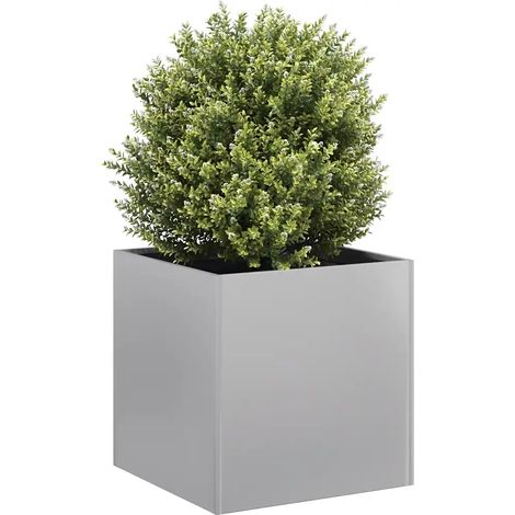 Hochbeet vidaxl galvanized steel planter 40x40x40 cm verzinkter Stahl